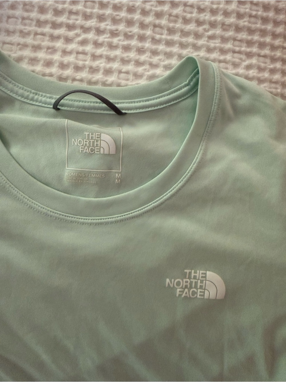 The North Face Women's Mint Green Crew Tee - only worn twice